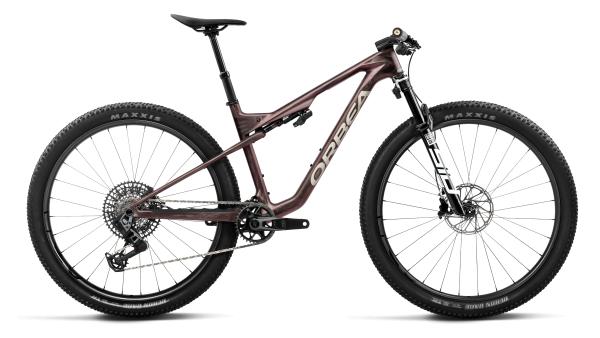 Orbea OIZ M10 AXS S Burning Ashes C. View (Matt) - Ivory White (Gloss)