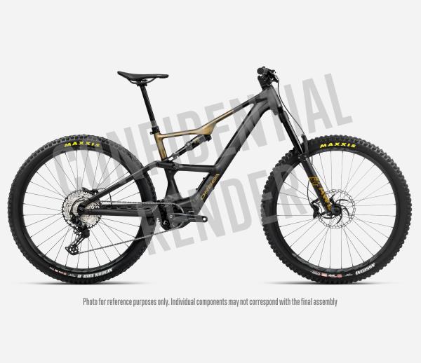 Orbea RISE LT H10 M Diamond Black - Splash Olive Green (Matt)