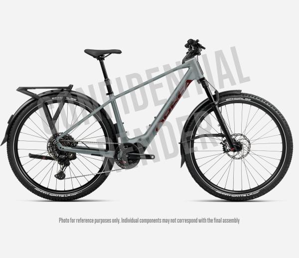 Orbea KEMEN ADV 10 L Blue Stone (Matt) - Burgundy (Gloss)