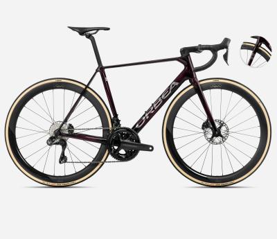 Orbea ORCA M20iLTD PWR 55 Wine Red Carbon View - Titanium (Gloss) Produktbild 1